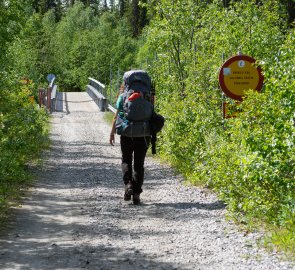 Sitoälvsbron přes Sitoälven.