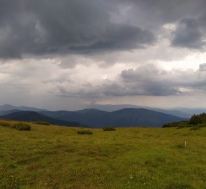 Bouřka někde u Klenovského Veporu