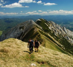 Výstup na Vordernberger Zinken 2 010 m n. m. v pohoří Eisenerzských Alp