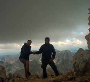 Peak Bobotov kuk 2 523 m above sea level in the Durmitor Mountains