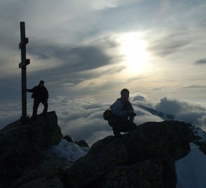 Vrchol hory Ďumbier 2 046 m. n. m.