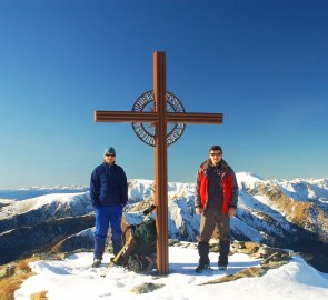 Vrchol hory Brandstätter Kogel 2 234 m n. m.