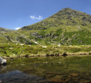 Horské pleso a Kreis Kogel v Lavantálských Alpách