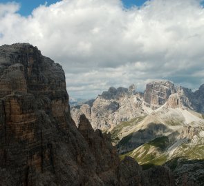 Vrchol hory Monte Paterno 2 744 m n. m.