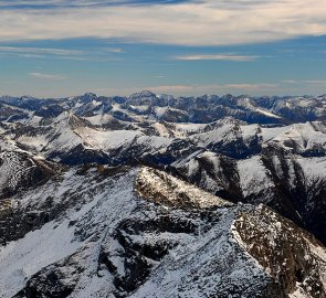 Radstat Tauern from the top of Gr. Hafner