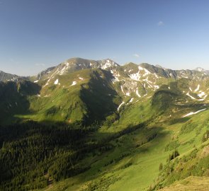 Austrian Rottenmann Tauern Mountains