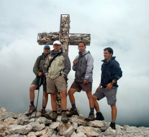 Peak of Monte Sella de Sennes 2 787 m above sea level