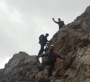 Descent into the valley