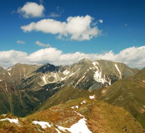 Austrian Rottenmann Tauern Mountains