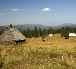 Sureanu Mountains in Romania