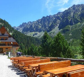 Horský hotel Popradské pleso ve Vysokých Tatrách