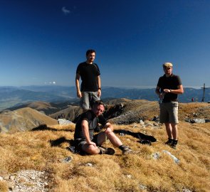 Vrchol hory Seckauer Zinken 2397 m n. m.