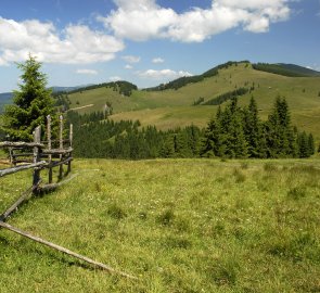 Suhard Mountains in Romania