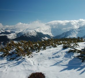 Vysoké Tatry zahalené do mraků