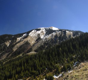 Náš cíl, hora Grosses Maiereck 1 764 m n. m.