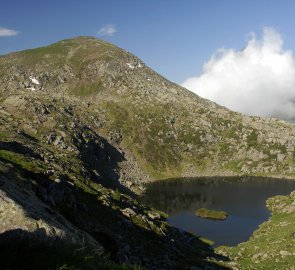 Mount Cavallazza 2 324 m above sea level and Lago Cavallazza