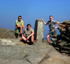 Vrchol Babie Hory 1 725 m n. m. v pohoří Oravské Beskydy.