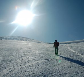 Výstup na náhorní plošinu Schneebergu