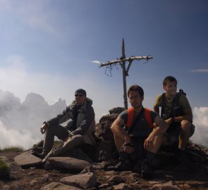 Vrchol hory Cavallazza 2 324 m n. m. v národním parku Paneveggio