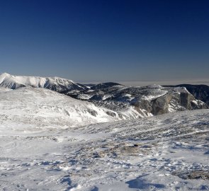 Východní část Rax Alpe a Schneeberg