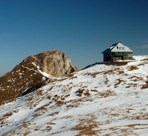 Chata Reichenstein Hütte a hora Eisenerzer Reichenstein