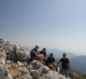 Nejvyšší vrchol pohoří Karavanky, hora Hochstuhl 2 236 m n. m.