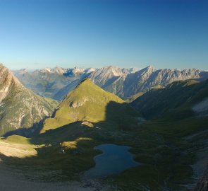 The Allgäus Alps from the Lechtal Alps