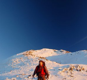 Výstup na Hochreichart probíhal během západu slunce