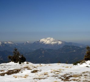 Pohled na horu Ötscher 1 893 m n. m.