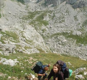 Ascent to Bobotov kuk