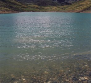 Přehradní jezero Embalse de Escarra