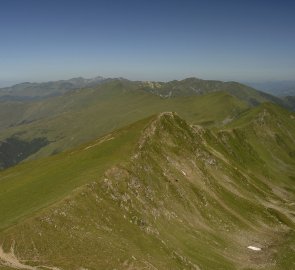 Rodna Mountains in Romania