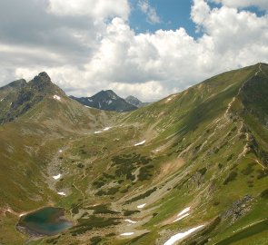 Volovec, Jamnická plesa a Ostrý Roháč