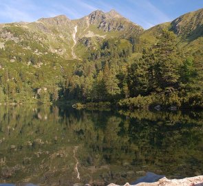 Jezero Grosser Scheiblsee a Grosser Bössenstein