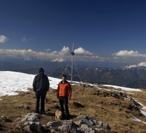 Vrchol hory Ötscher 1 893 m. n. m.