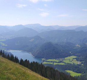 Pohled na jezero Erlaufsee