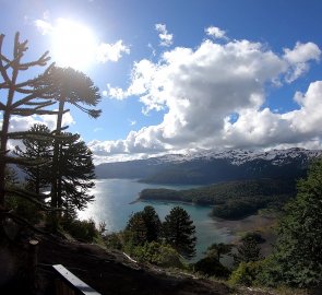 View of the lake