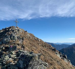 The summit of Großer Grießstein in sight