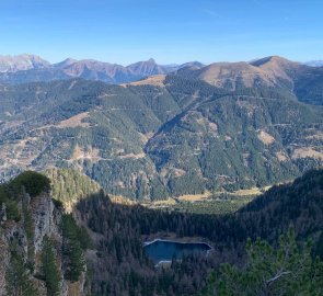 Beautiful view of the Enntal Alps