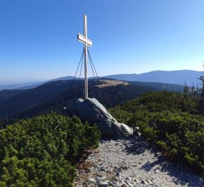 Vrchol Großer Pfaff 1 550 m n.m.