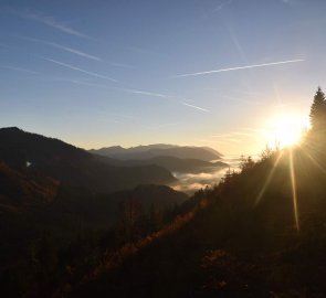 Morning inversion at Schneealpe