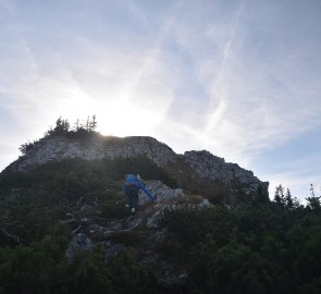 Climb to Grosser Wildkamm