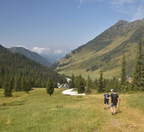 Descent to Planneralm