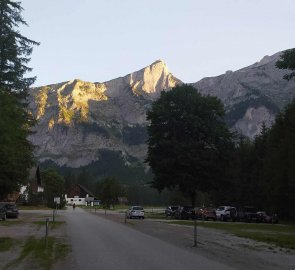 Parking at the Gasthaus Bodenbauer