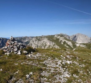 Top of Krautgartenkogel 1 988 m above sea level