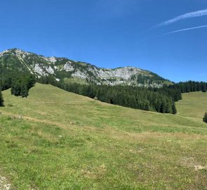 The way back to the Seeberg car park