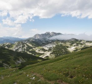 View of Mount Ebenstein in the western part of the Hochschwab