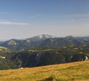 Pohled na horu Ötscher