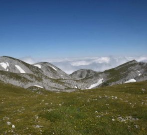 On the plateau of the Hochschwab, beautiful views opened up