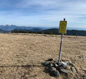 Peak of Mount Arabichl 1 592 m above sea level